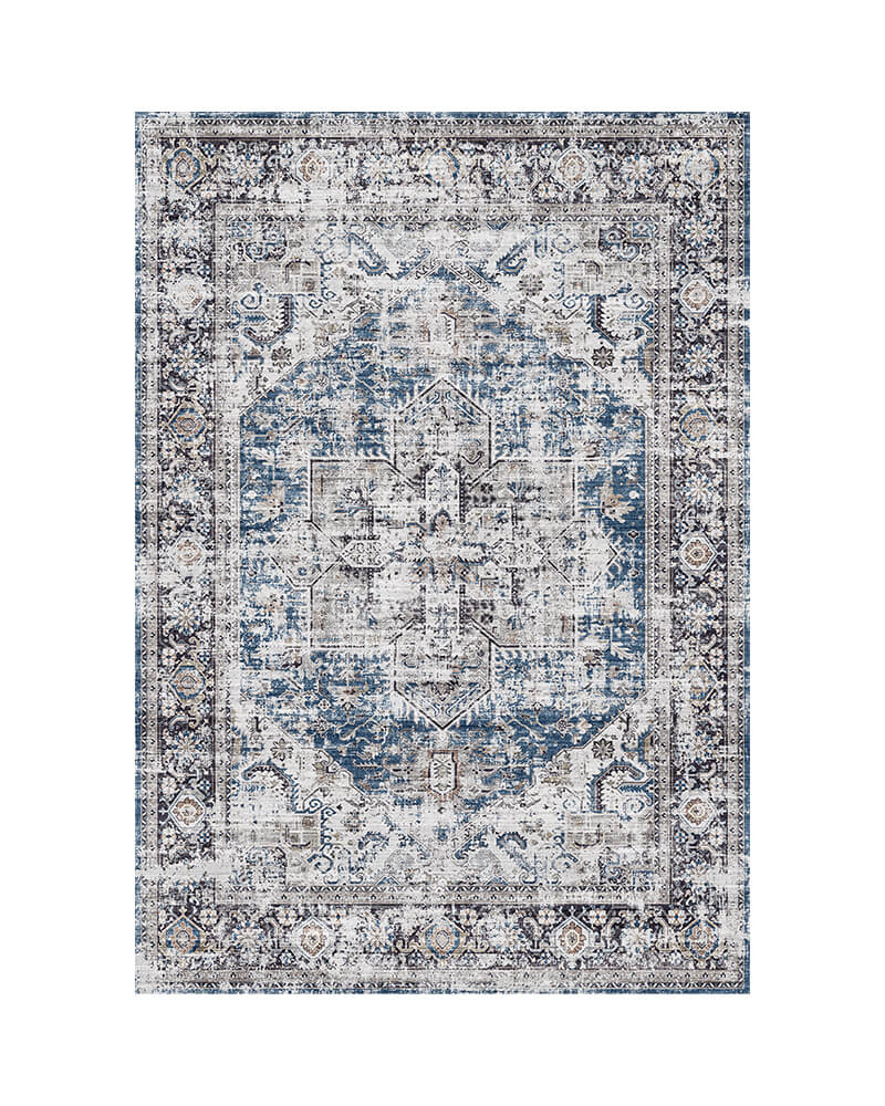 MontVoo-Aglaia-Washable-Area-Rug-Blue MontVoo Aglaia Washable Area Rug Blue