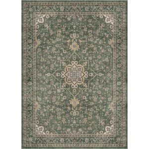 MontVoo Antheia Washable Area Rug Green