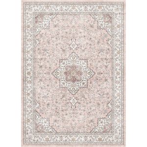 MontVoo Antheia Washable Area Rug Pink