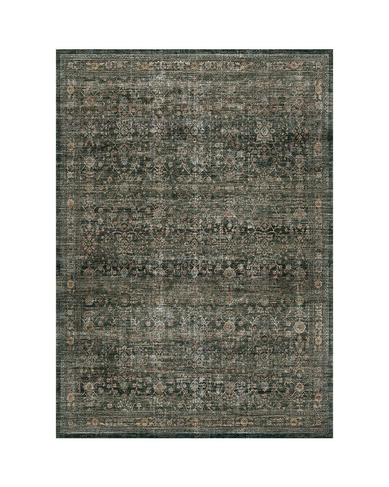 MontVoo-Aster-Washable-Area-Rug-Green-White MontVoo Aster Washable Area Rug Green White