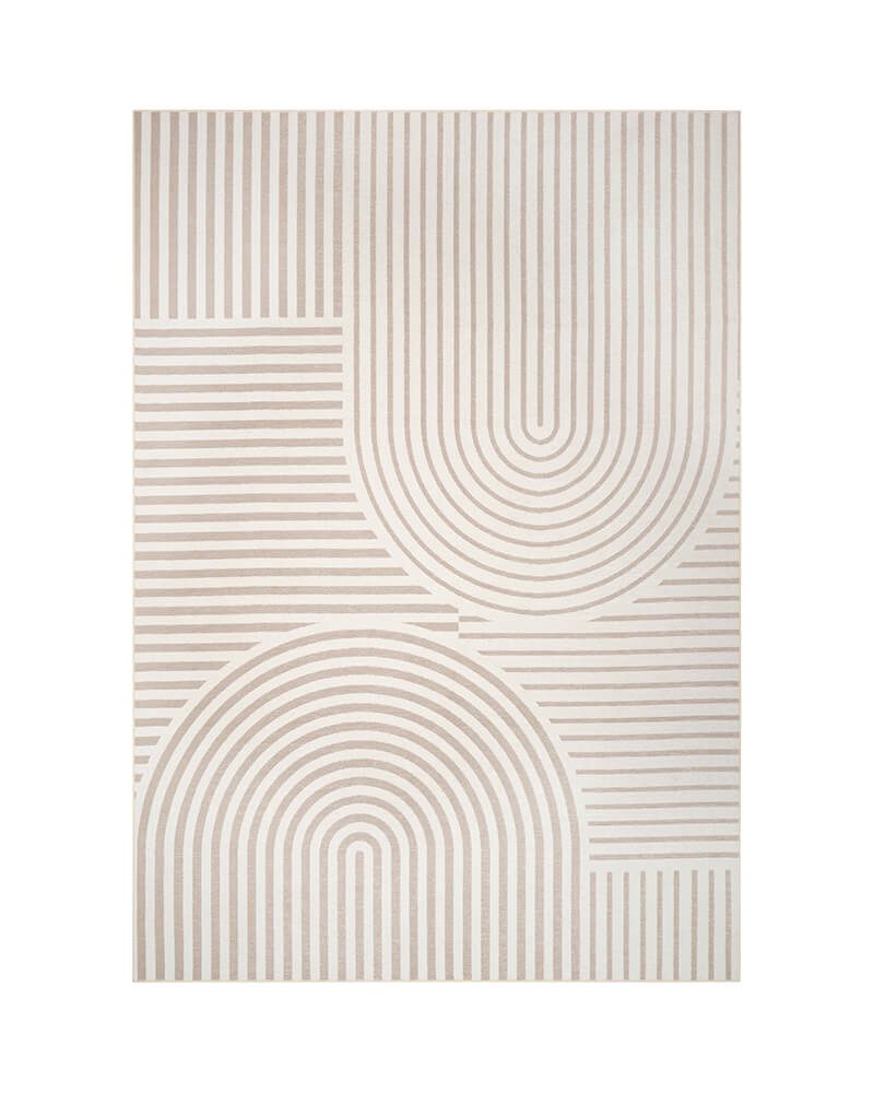 MontVoo-Echo-Washable-Area-Rug-Beige MontVoo Echo Washable Area Rug Beige