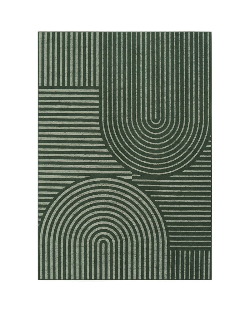 MontVoo-Echo-Washable-Area-Rug-Green MontVoo Echo Washable Area Rug Green