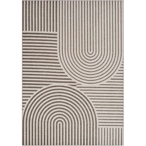MontVoo Echo Washable Area Rug Khaki