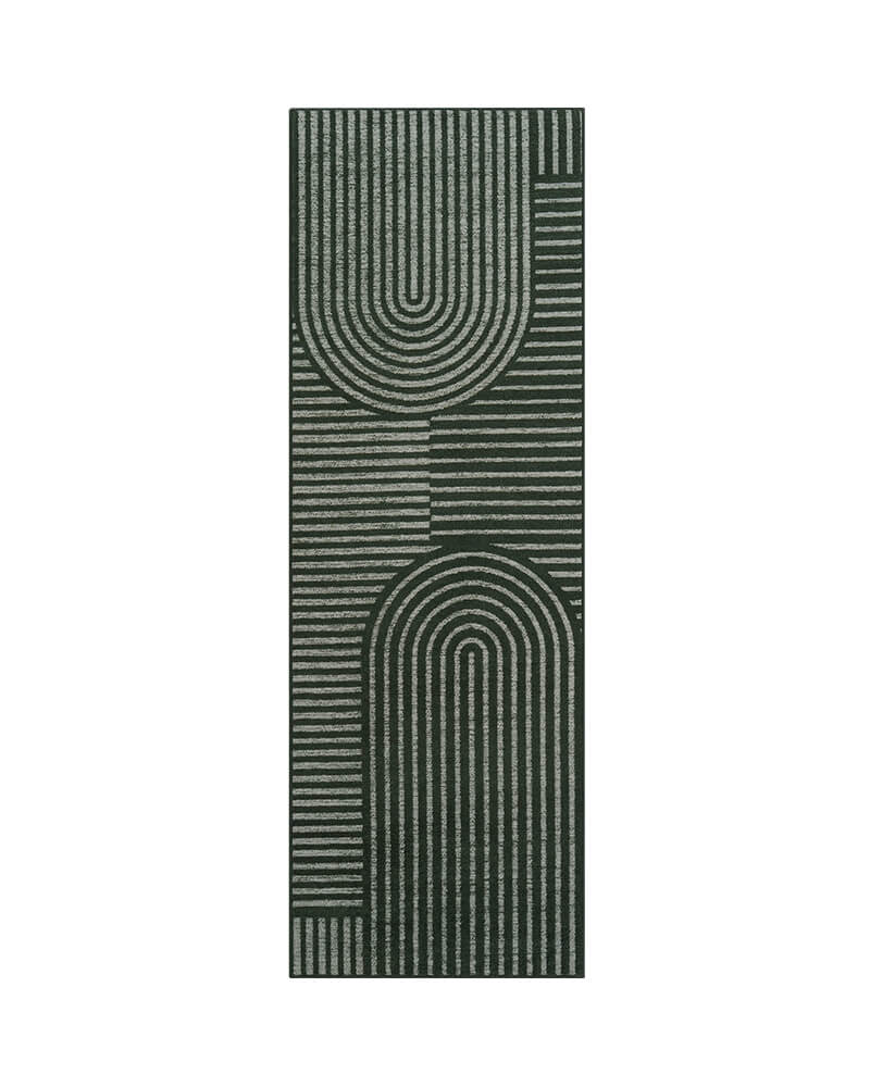 MontVoo-Echo-Washable-Runner-Rug-Green MontVoo Echo Washable Runner Rug Green