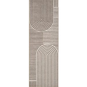 MontVoo Echo Washable Runner Rug Khaki