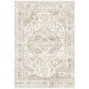 MontVoo Lunaris Washable Area Rug Beige