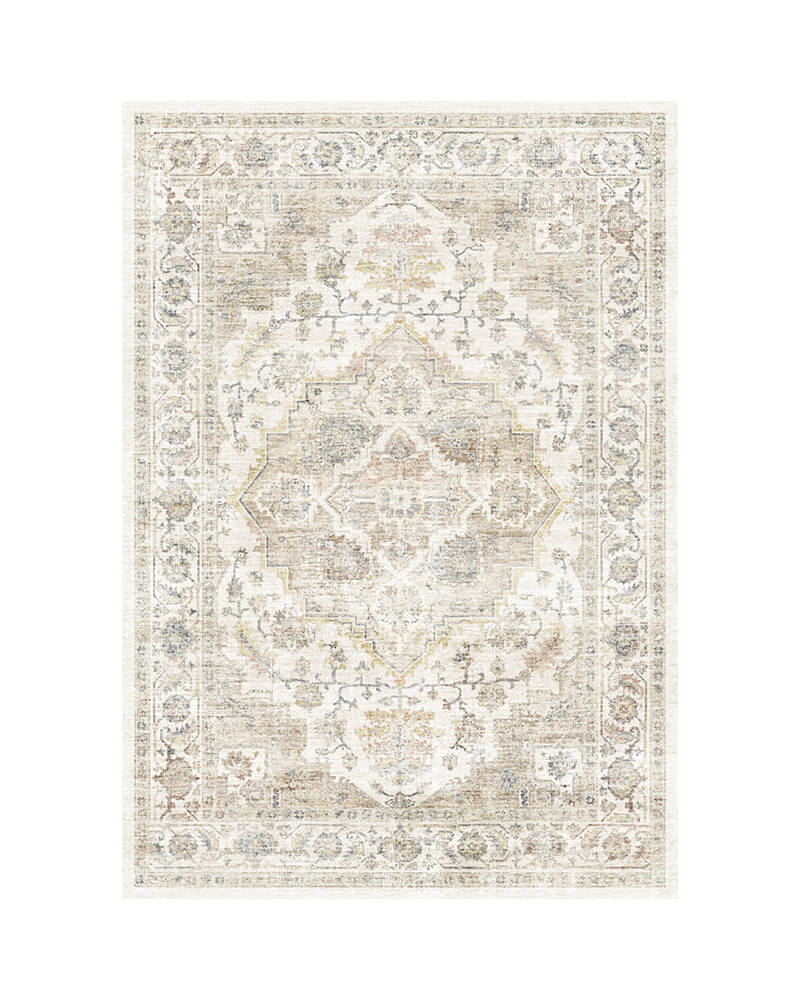 MontVoo-Lunaris-Washable-Area-Rug-Beige MontVoo Lunaris Washable Area Rug Beige