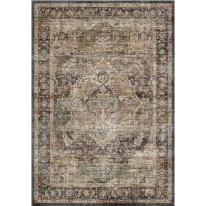 Lunaris Washable Area Rug - Brown