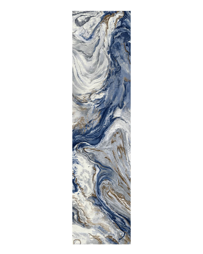MontVoo-Marble-Washable-Runner-Rug-Blue MontVoo Marble Washable Runner Rug Blue