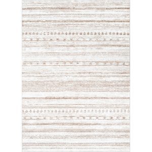 MontVoo Nebula Washable Area Rug Brown