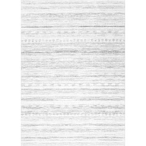 Minimal modern rug supporting a refined interior look