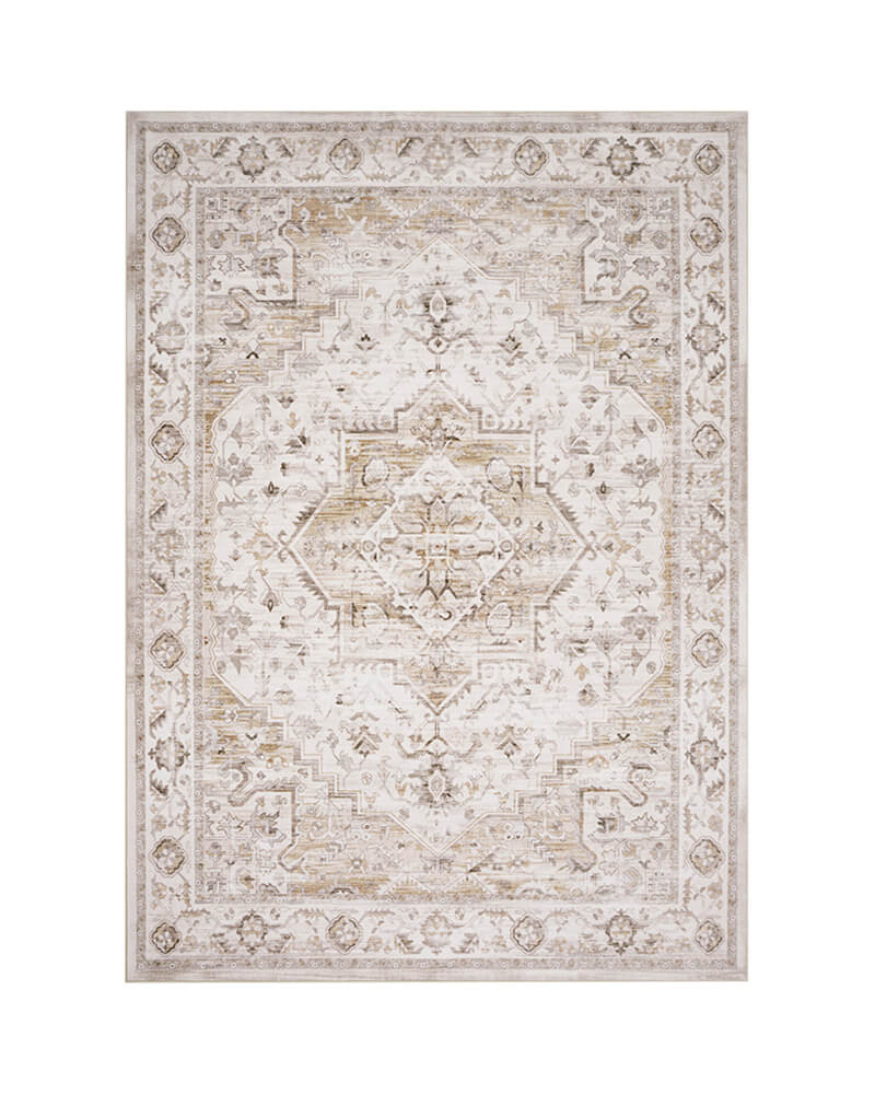 MontVoo-Solara-Washable-Area-Rug-Beige MontVoo Solara Washable Area Rug Beige