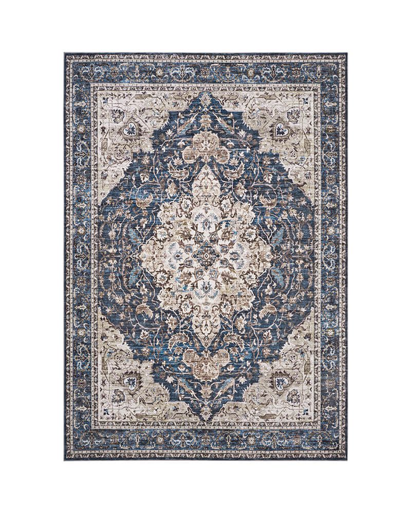 MontVoo-Velora-Washable-Area-Rug-Dark-Blue MontVoo Velora Washable Area Rug Dark Blue