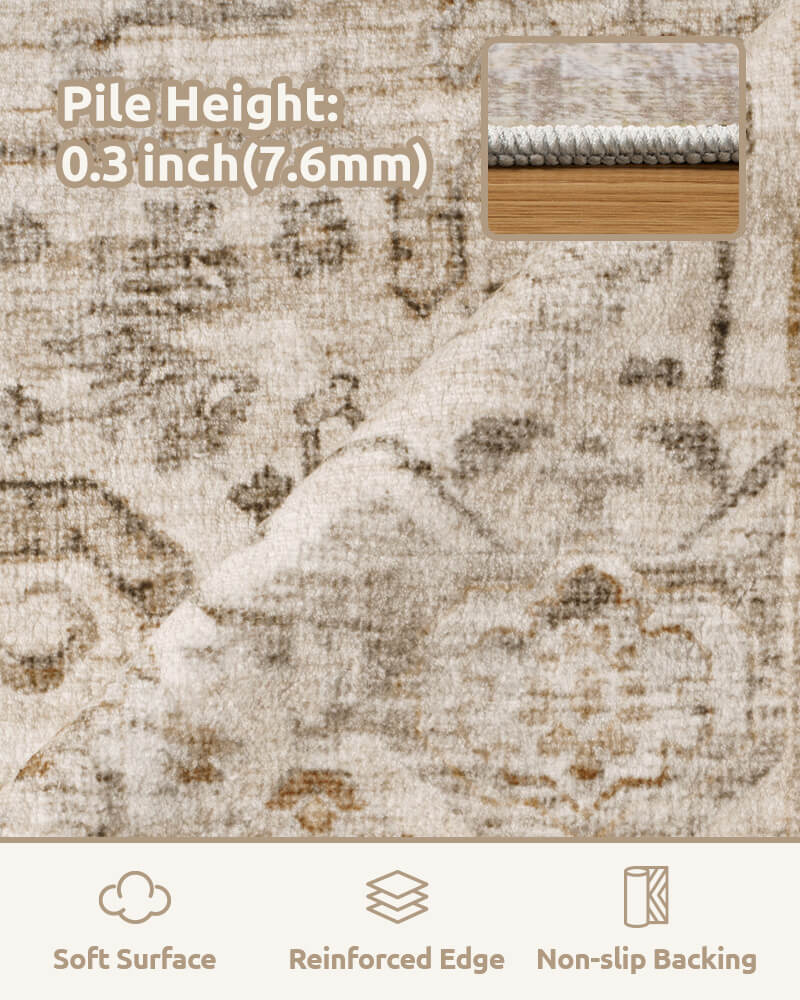 Selene_Washable_Area_Rug_Beige_Soft_Underfoot