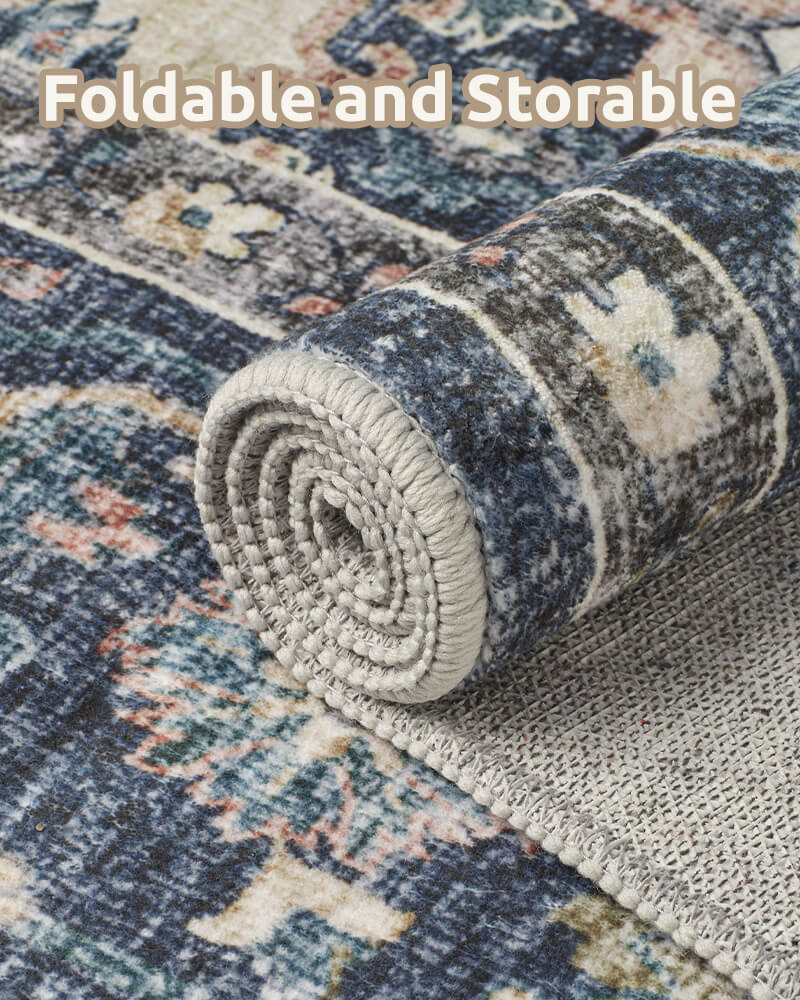 Selene_Washable_Area_Rug_Blue_Foldable_Easy_Storage
