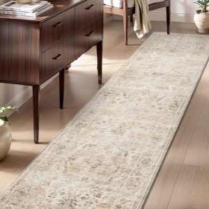 Selene washable area rug runner in Kitchen
