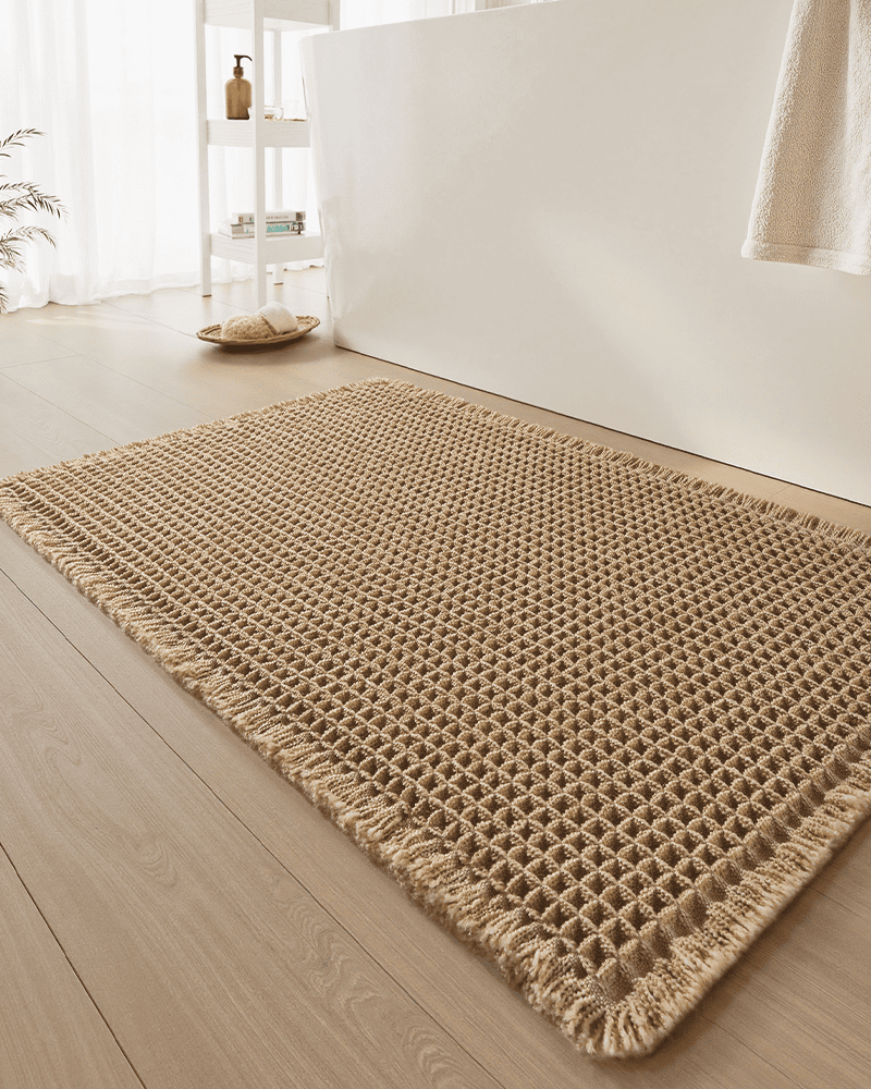 absorbent-waffle-bath-mat-for-daily-use