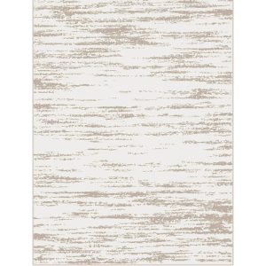 Abstract modern rug with machine washable feature for high traffic homes