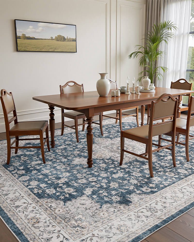 antheia-washable-area-rug-blue-in-kitchen