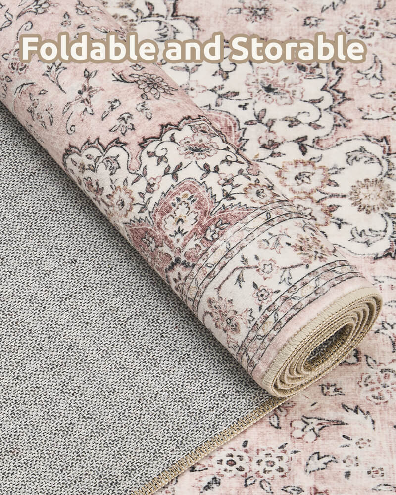 antheia-washable-area-rug-pink-foldable-easy-storage