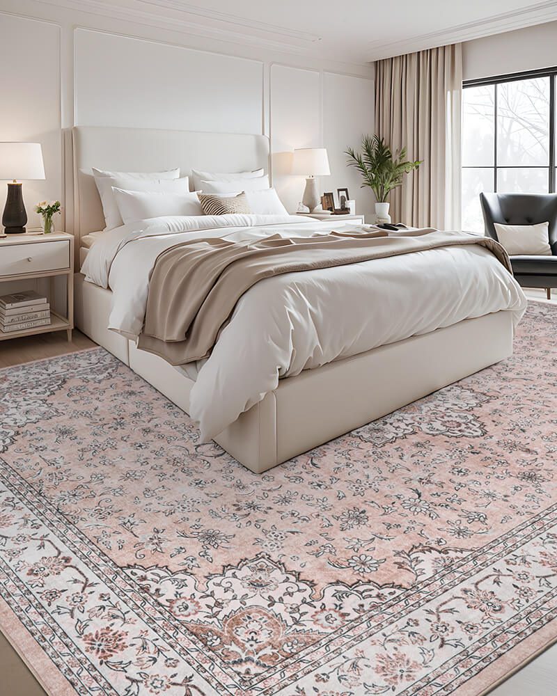 antheia-washable-area-rug-pink-in-bedroom