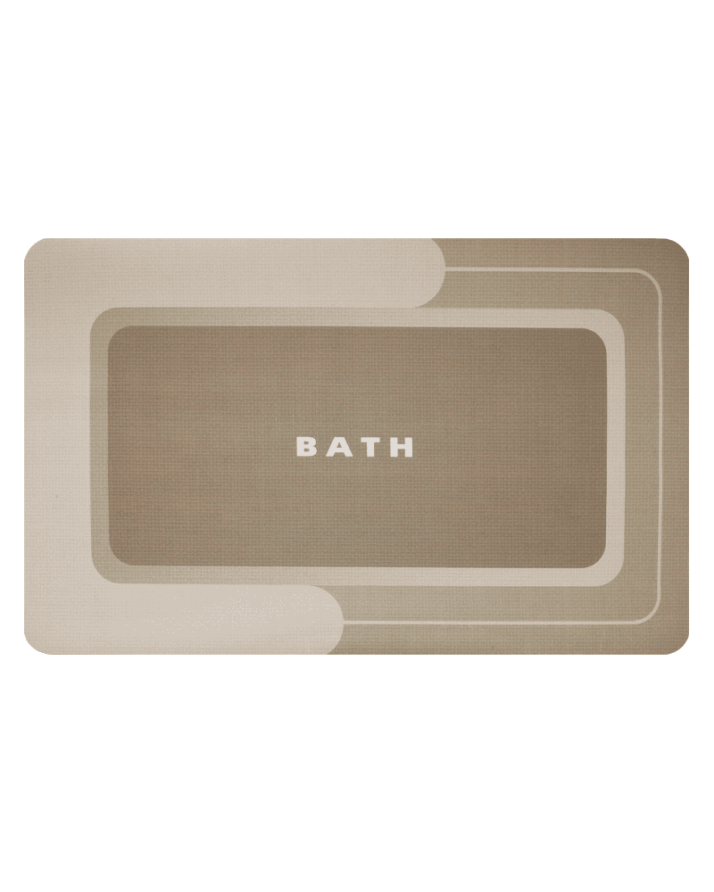 bath-mat-for-easy-wipe-and-rinse-cleaning Bath mat that can be easily wiped clean or rinsed under a showerhead for daily maintenance