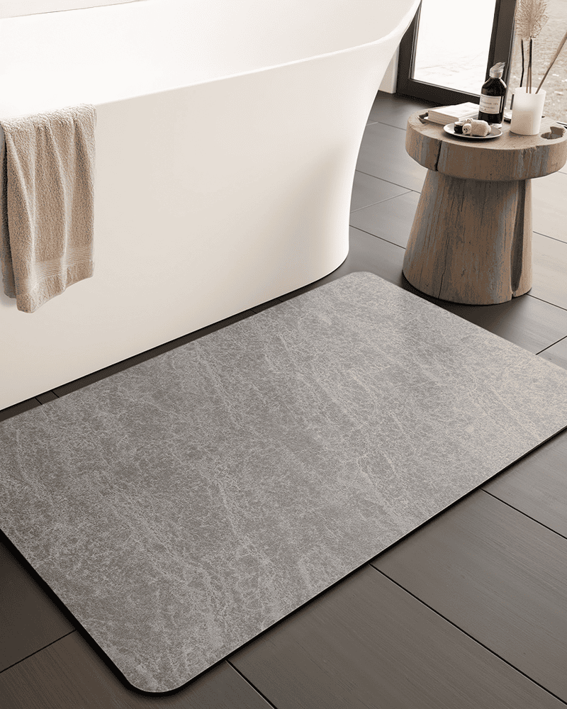 bath-mat-for-low-maintenance-bathroom-care