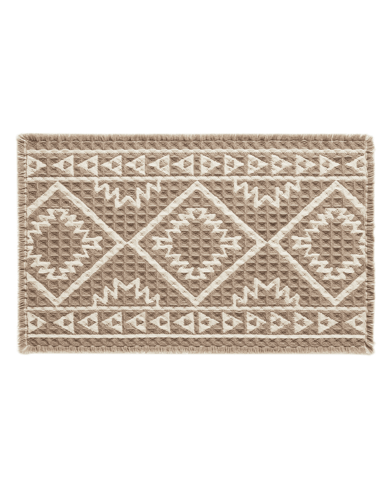 bath-mat-that-enhances-bathroom-decor Waffle bath mat that enhances bathroom decor effortlessly