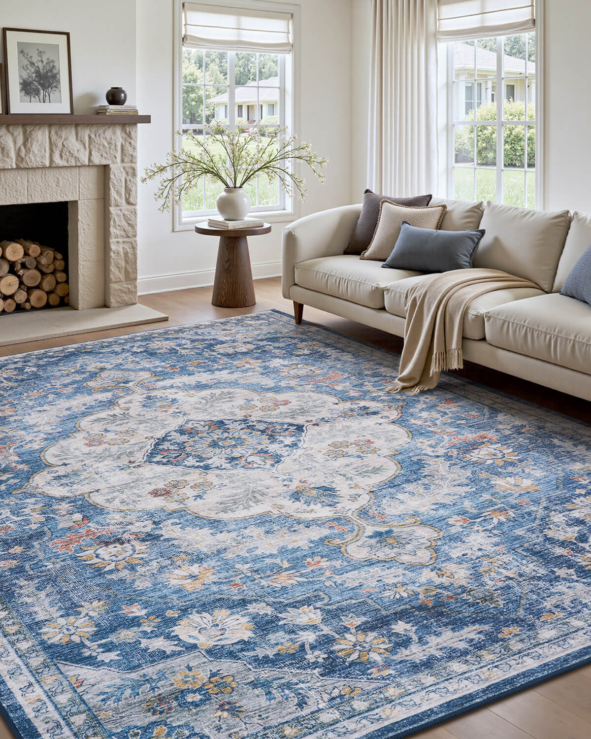 boho-vintage-rug-for-high-use-households