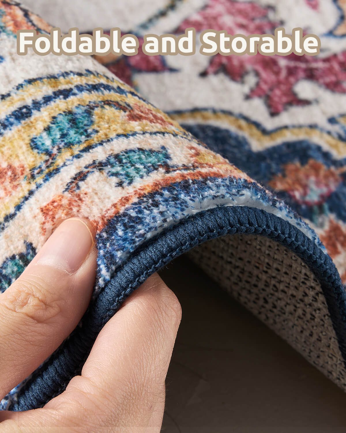 boho-vintage-rug-for-relaxed-home-styling