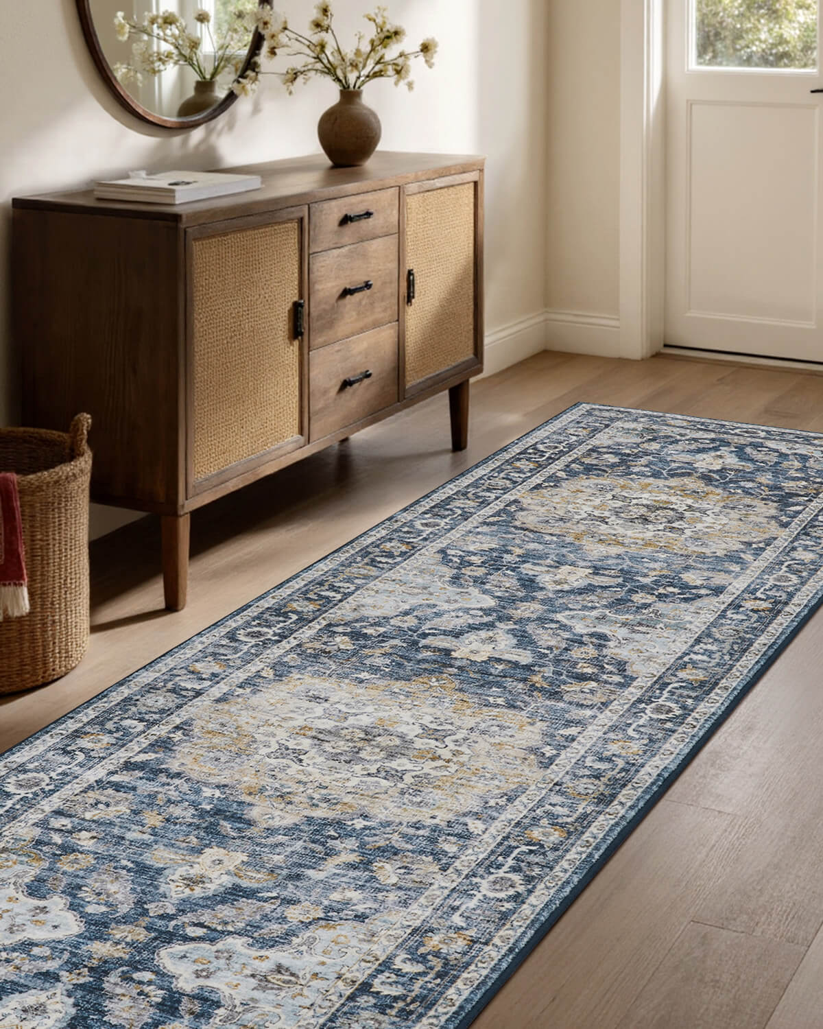 botanical-floral-vintage-soft-area-rug-for-layered-home-decor