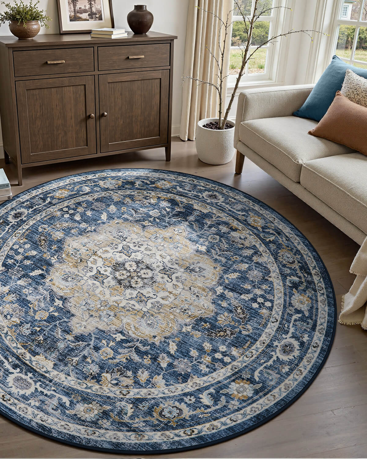 botanical-floral-vintage-washable-rug-for-active-spaces
