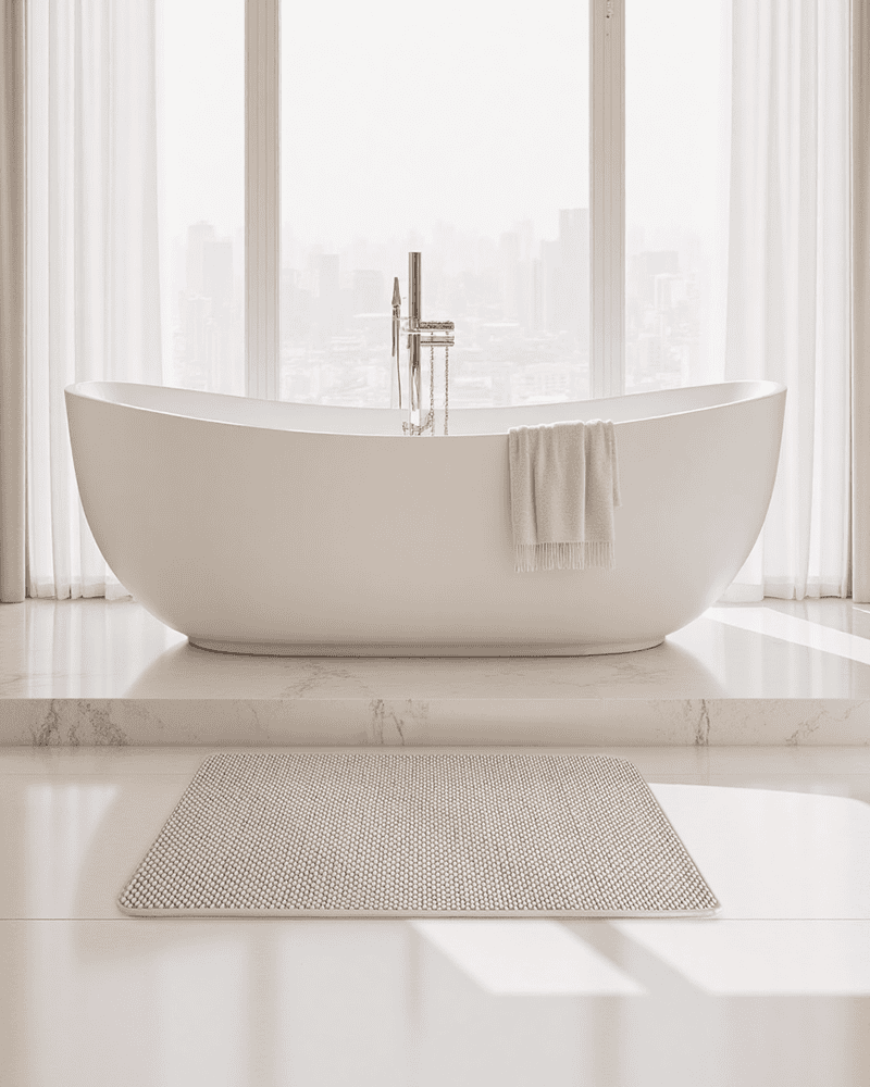 chenille-bath-mat-for-wet-feet