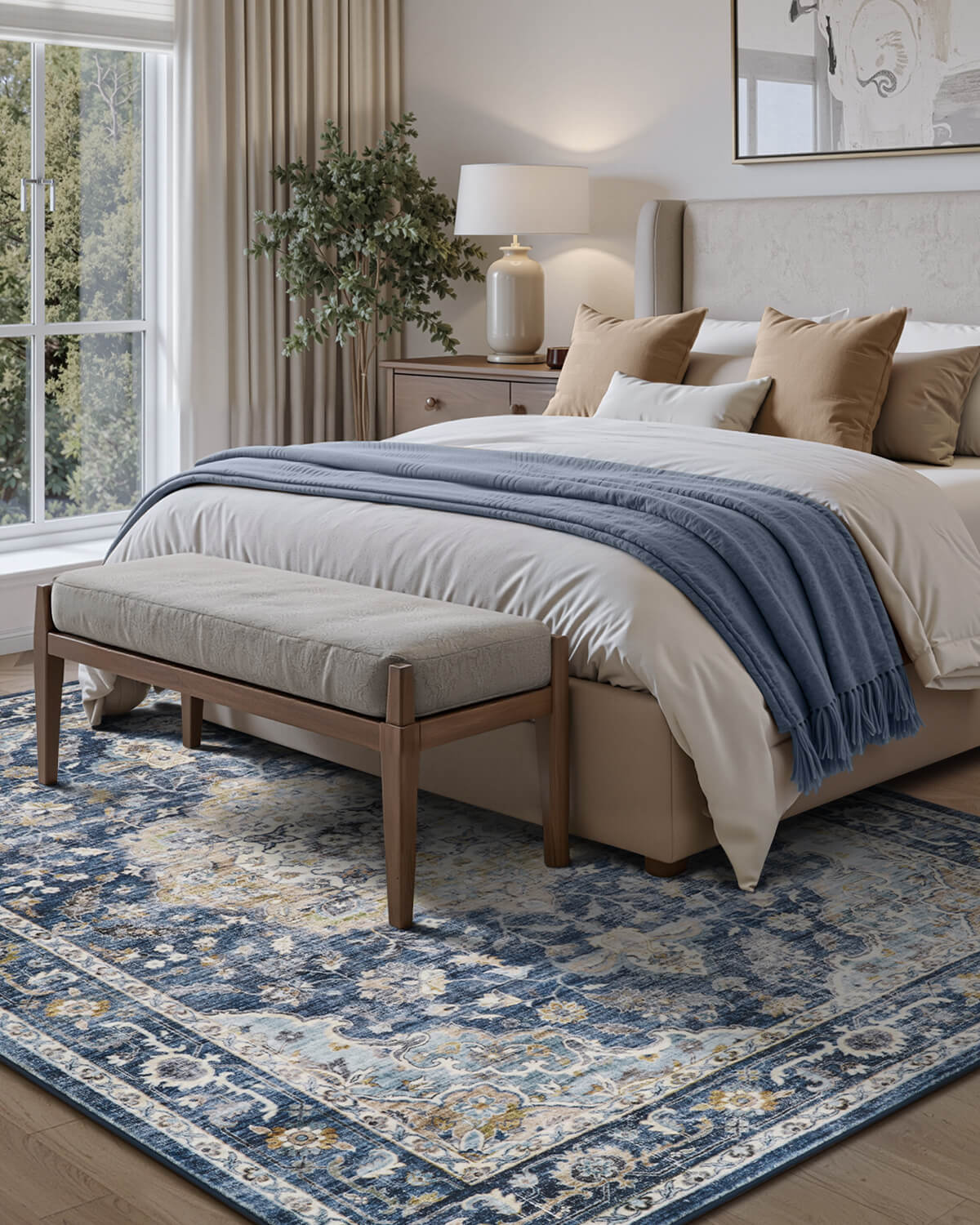 classic-floral-vintage-non-slip-home-area-rug