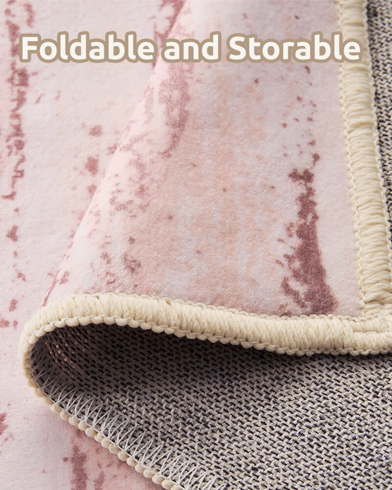 dawn-washable-area-rug-pinkfoldable-easy-storage