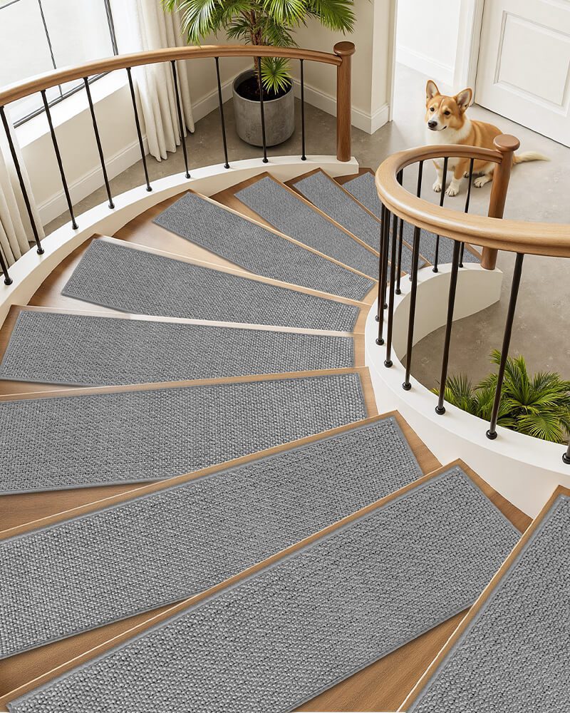 durable-stair-treads-for-busy-households Peel and stick stair treads for quick installation without tools
