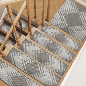 Stair treads built for high traffic indoor staircases