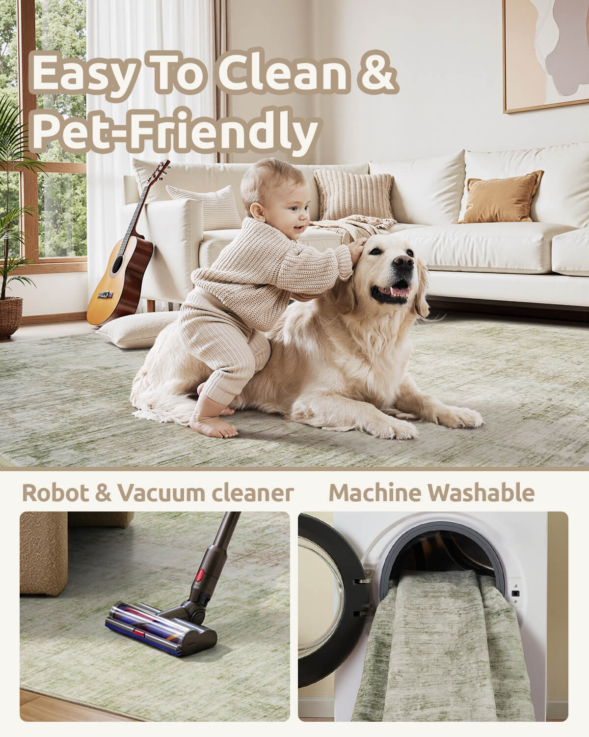 easy-to-clean-pet-friendly-green-washable-area-rug