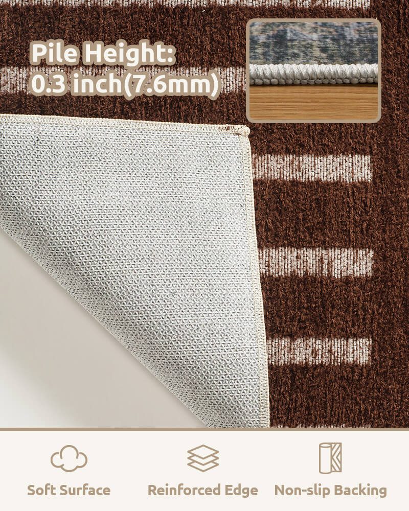 echo-washable-area-rug-brown-soft-touch