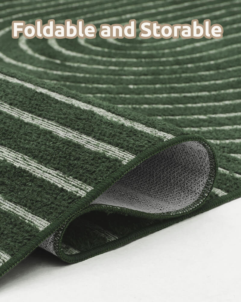 echo-washable-area-rug-green-foldable-easy-storage