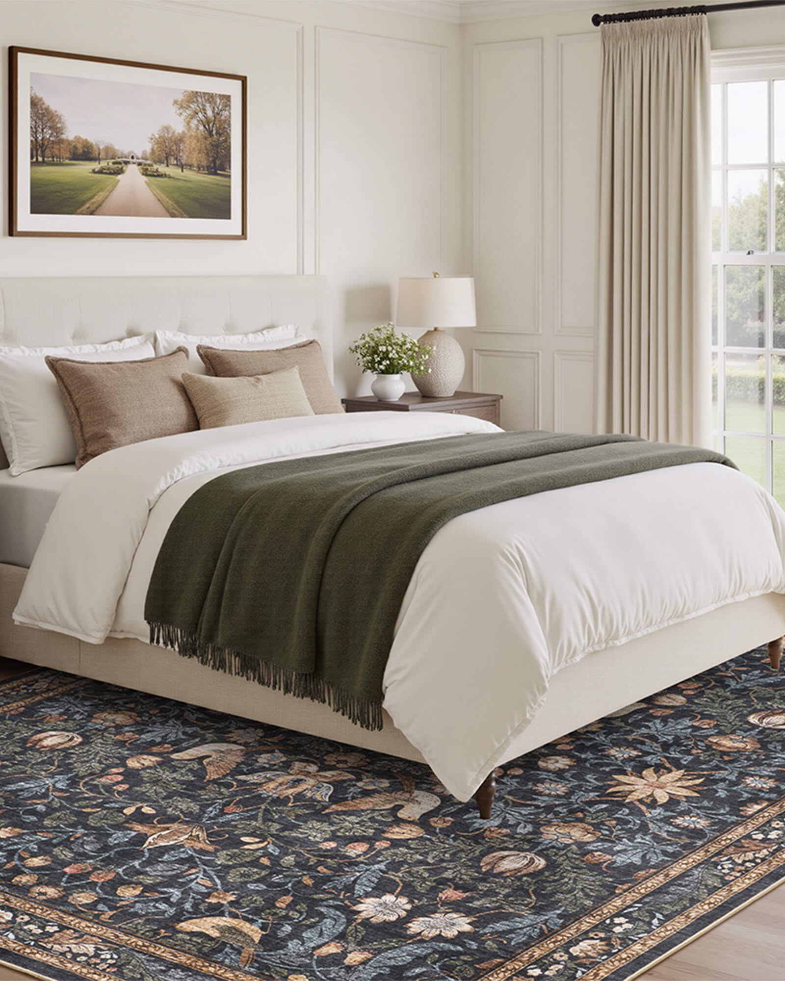 floral-rug-machine-washable-soft-for-family-home