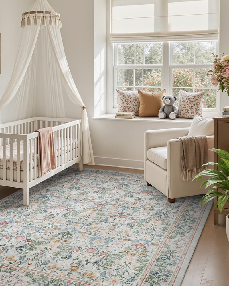 florin-washable-area-rug-green-in-bedroom