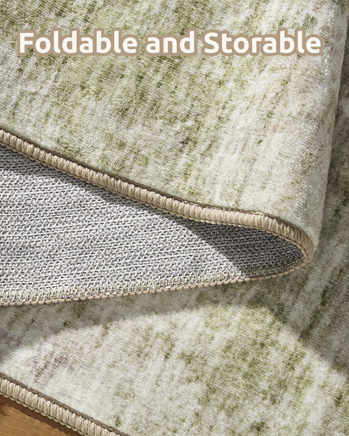 foldable-washable-green-area-rug-with-soft-modern-texture