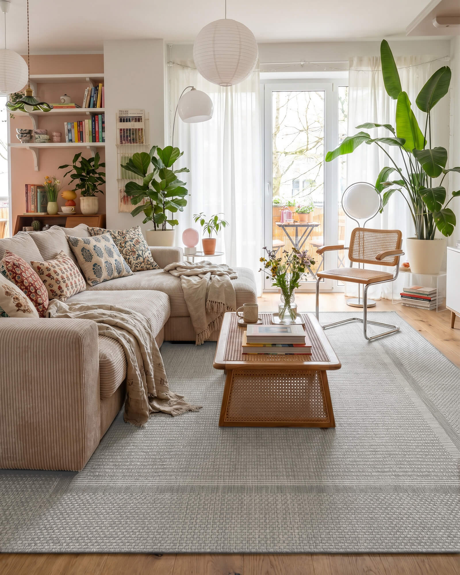 gray-woven-indoor-outdoor-rug-for-cozy-living-room