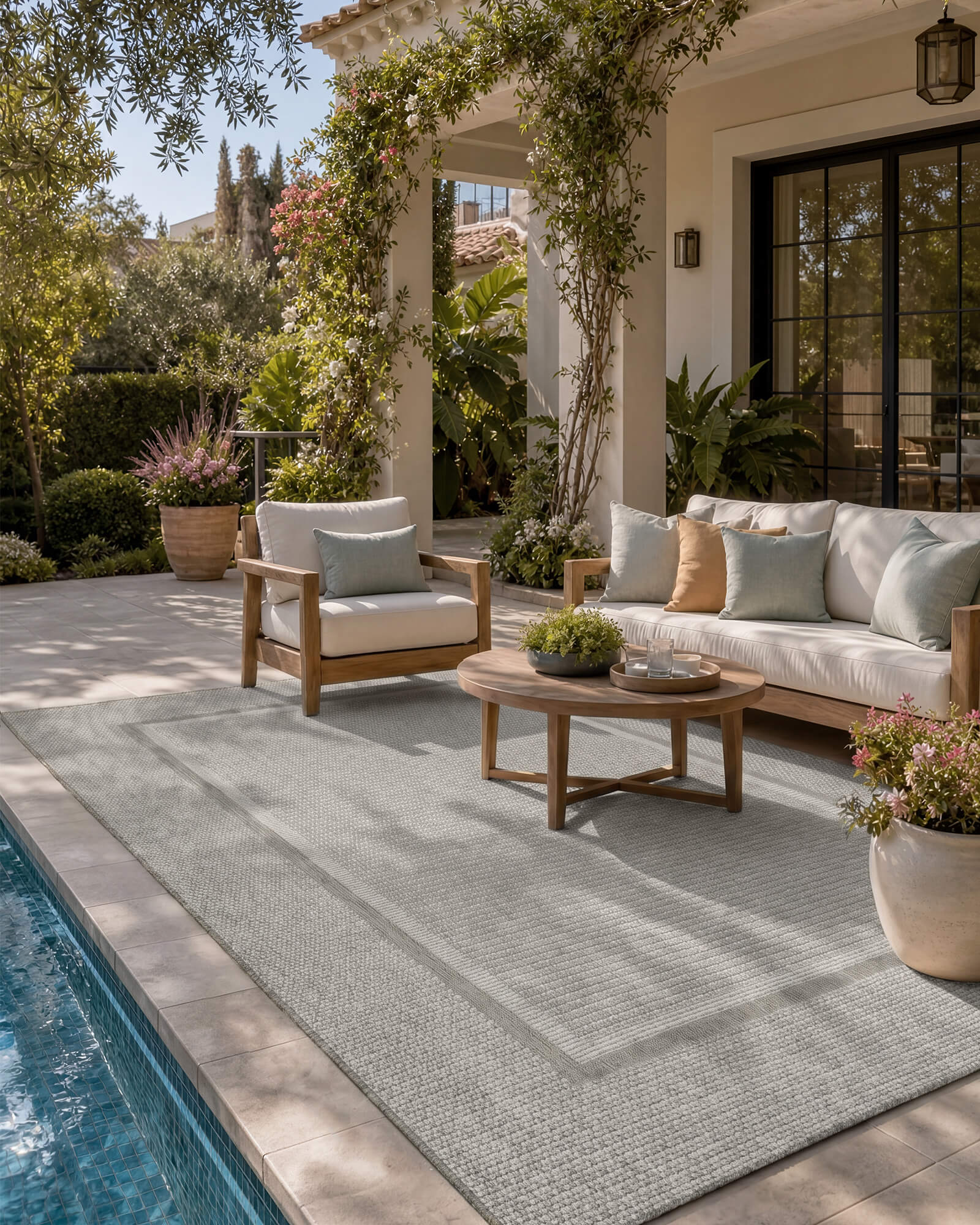 gray-woven-indoor-outdoor-rug-for-poolside-patio-lounge