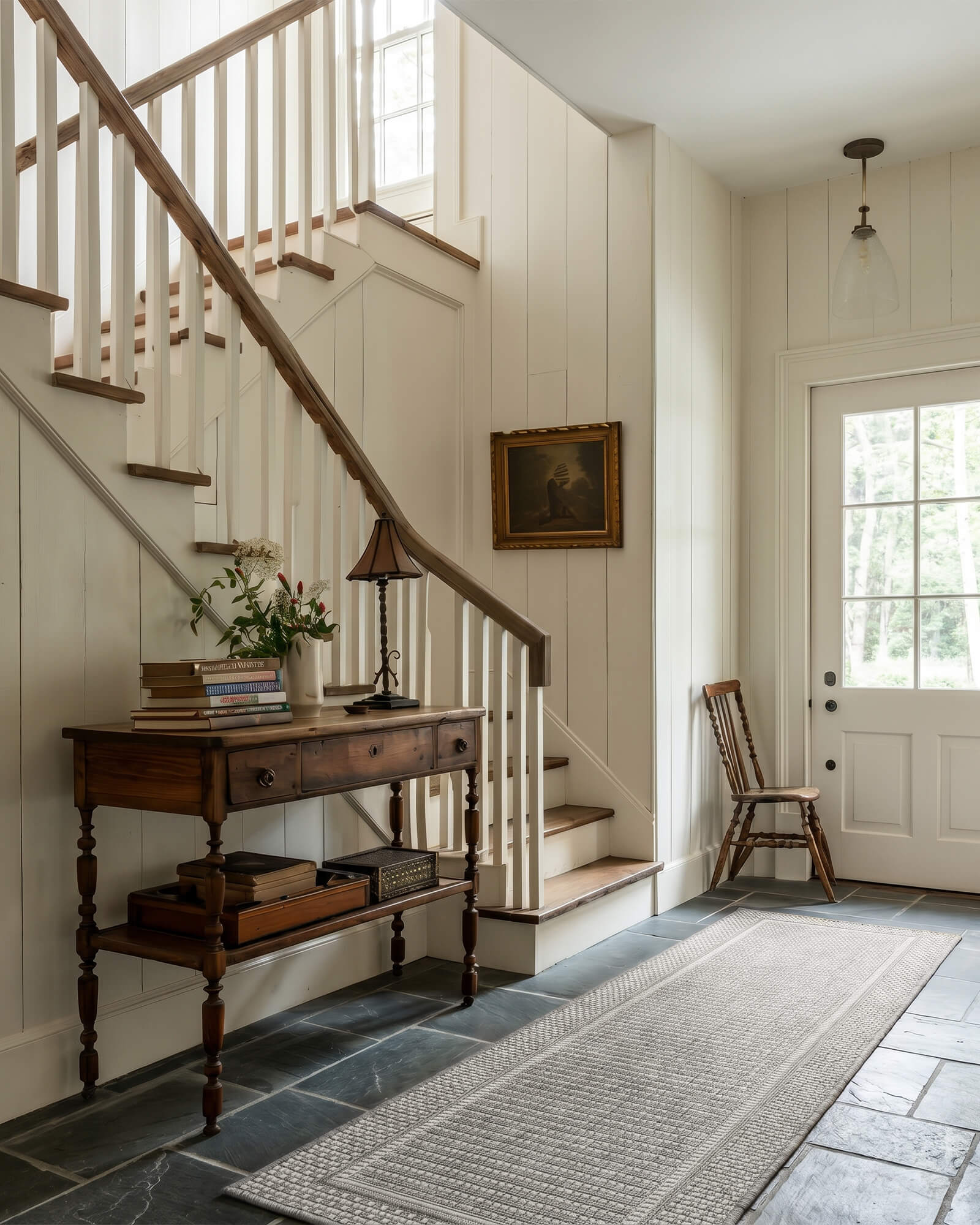 gray-woven-indoor-outdoor-runner-rug-for-entryway-stairs