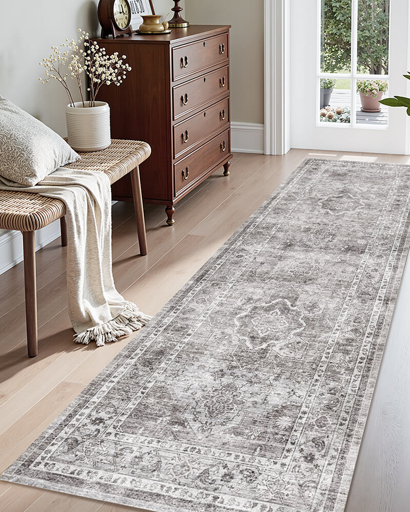 harmonia-washable-area-rug-runner-gray-in-hallway