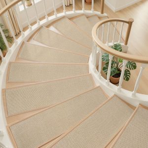 Removable washable stair treads designed for modern living