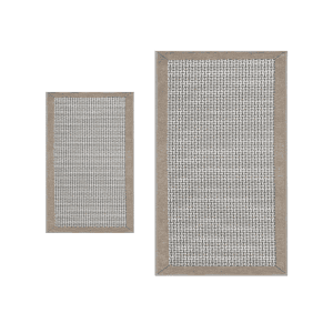 Kitchen floor rug set offering comfort and safety while cooking