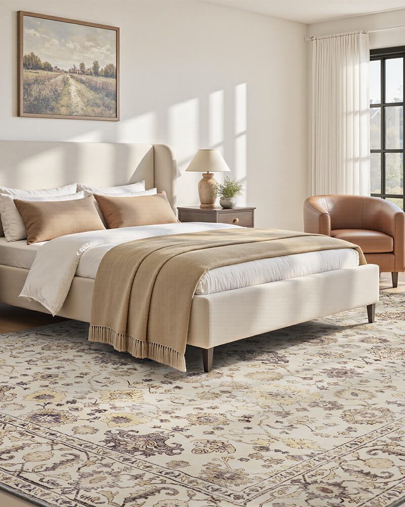 liana-washable-area-rug-beige-in-bedroom